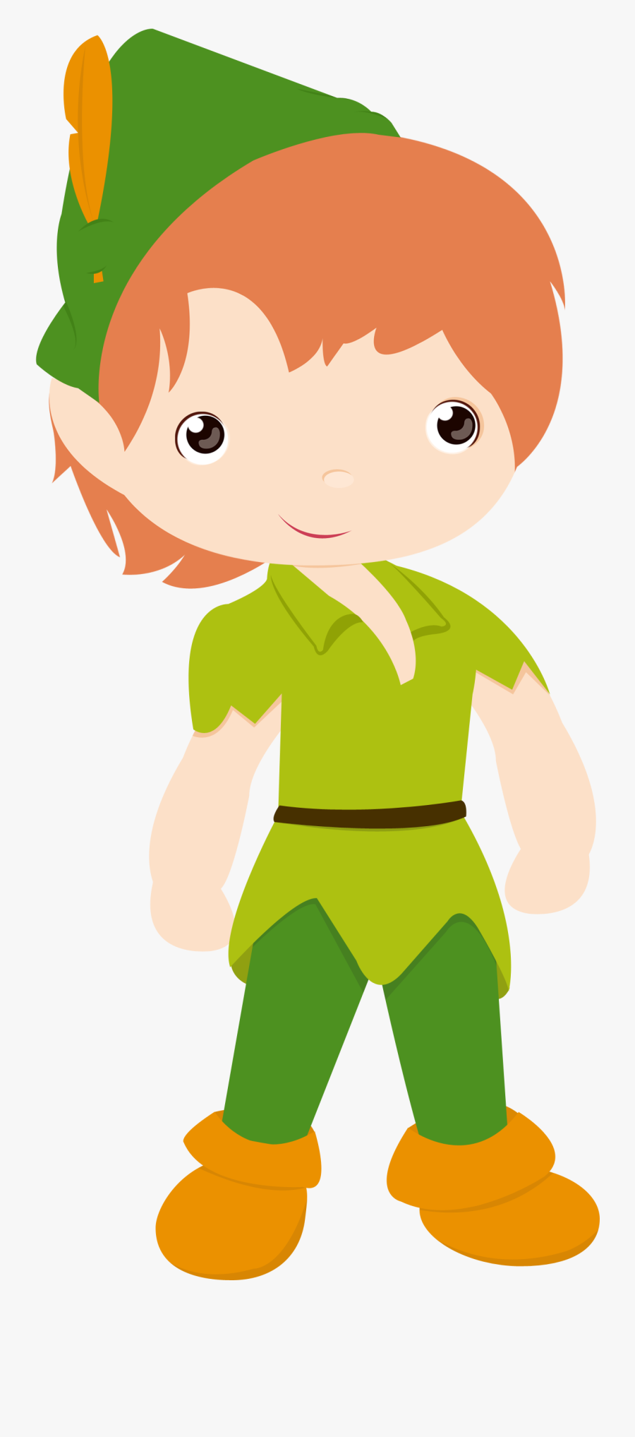 Pan Clipart Cartoon - Baby Peter Pan Cartoon, Transparent Clipart