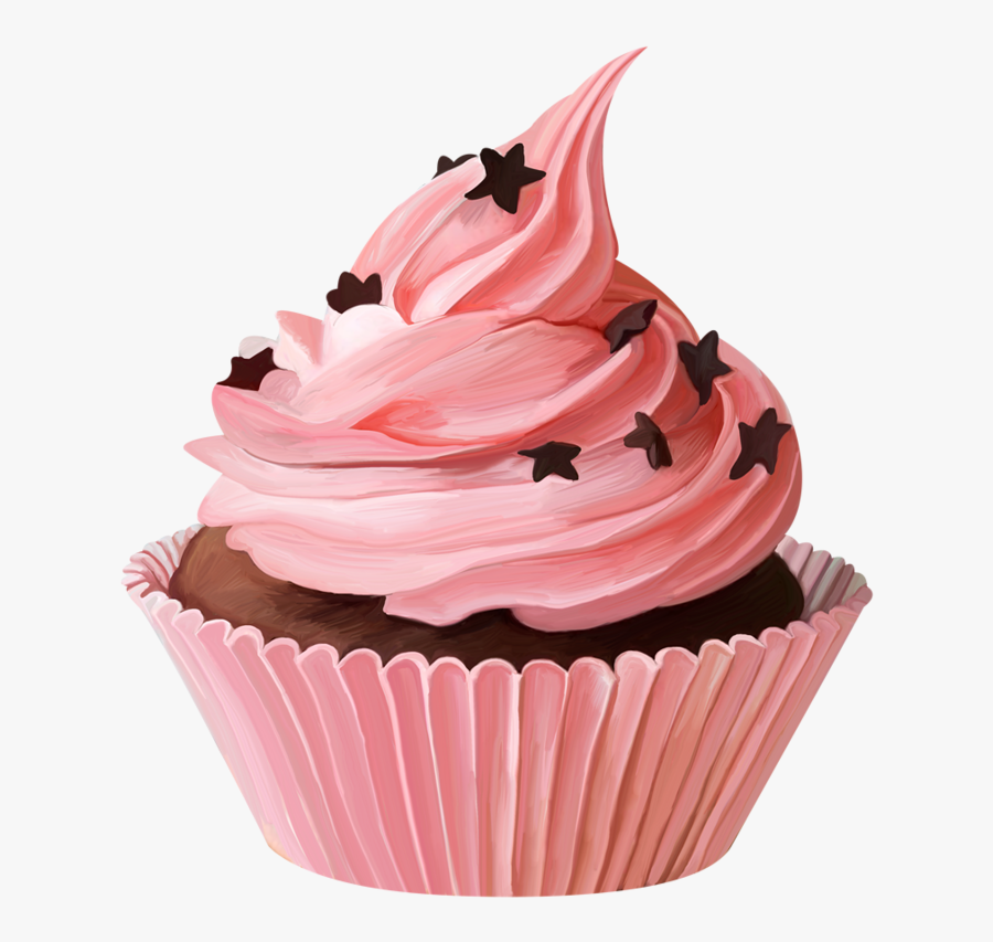 Cupcake Drawing, Cupcake Art, Cupcake Clipart, Cupcake - Cupcake Png, Transparent Clipart