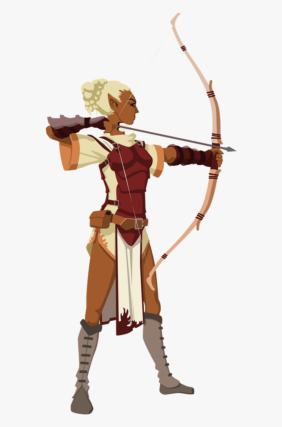 Amazon Archer, Transparent Clipart