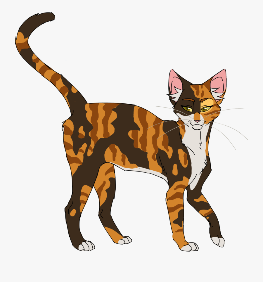 Warrior Cats Clipart Png Royalty Free Download Warrior - Spottedleaf From Warrior Cats, Transparent Clipart