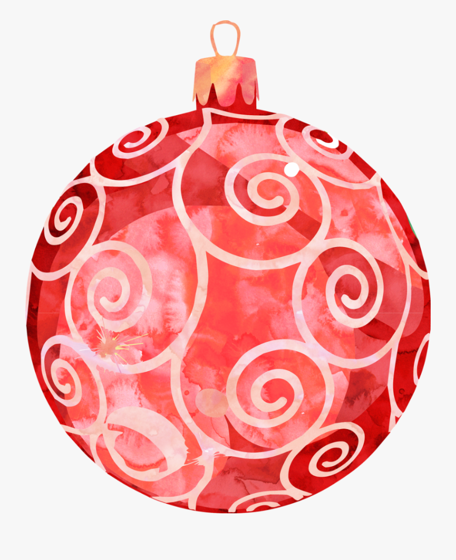 #freetoedit #ftestickers #watercolor #christmas #ornament - Transparent Watercolor Christmas Ornaments, Transparent Clipart
