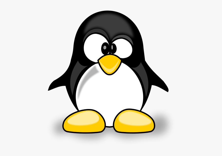 Penguin Tux, Transparent Clipart