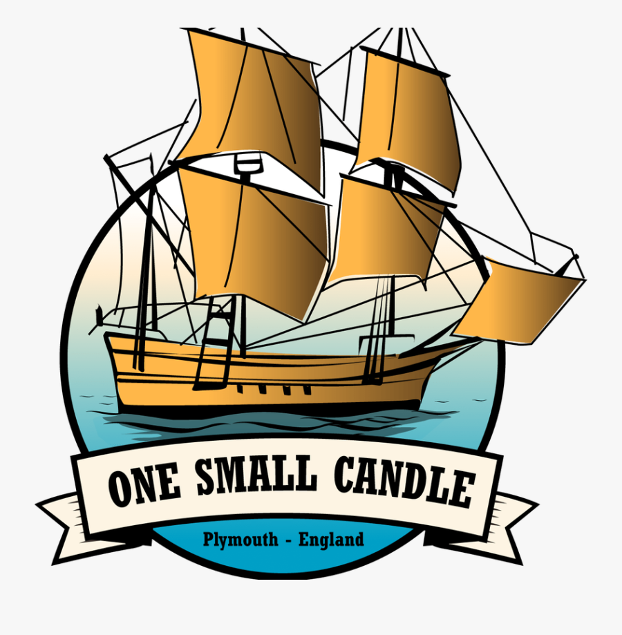 Pilgrim Clipart Mayflower Ship - Clip Art, Transparent Clipart