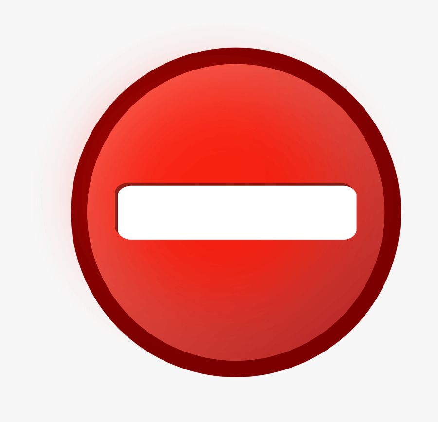 No Symbol Computer Icons Clip Art - Transparent No Access Icon, Transparent Clipart
