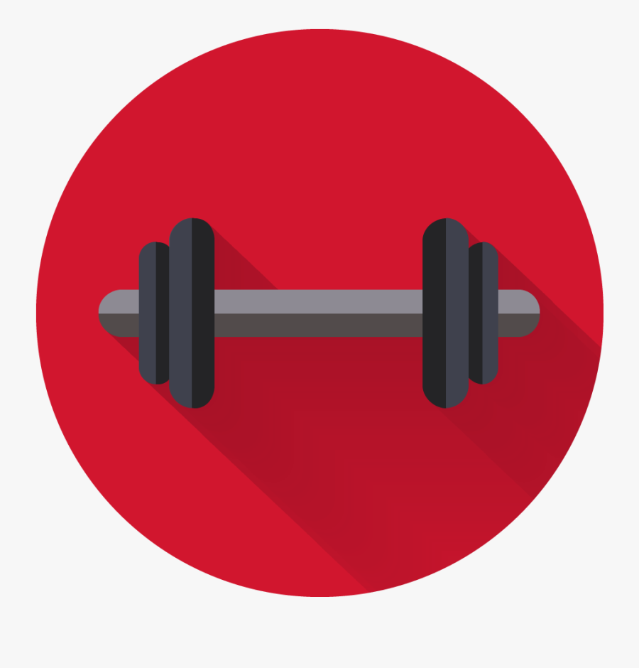Transparent Dumbbell Clipart - Dumbbell Clipart Gif, Transparent Clipart