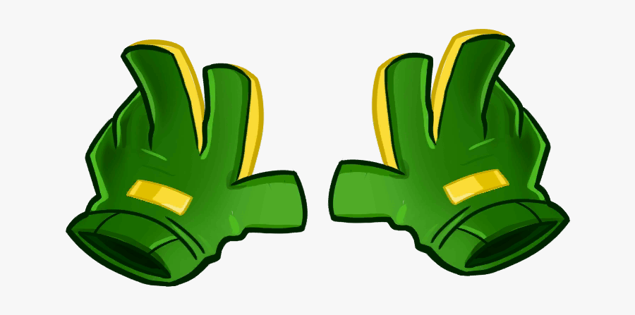 Glove Clipart Gardening Glove - Glove Png Cartoon Rubber, Transparent Clipart