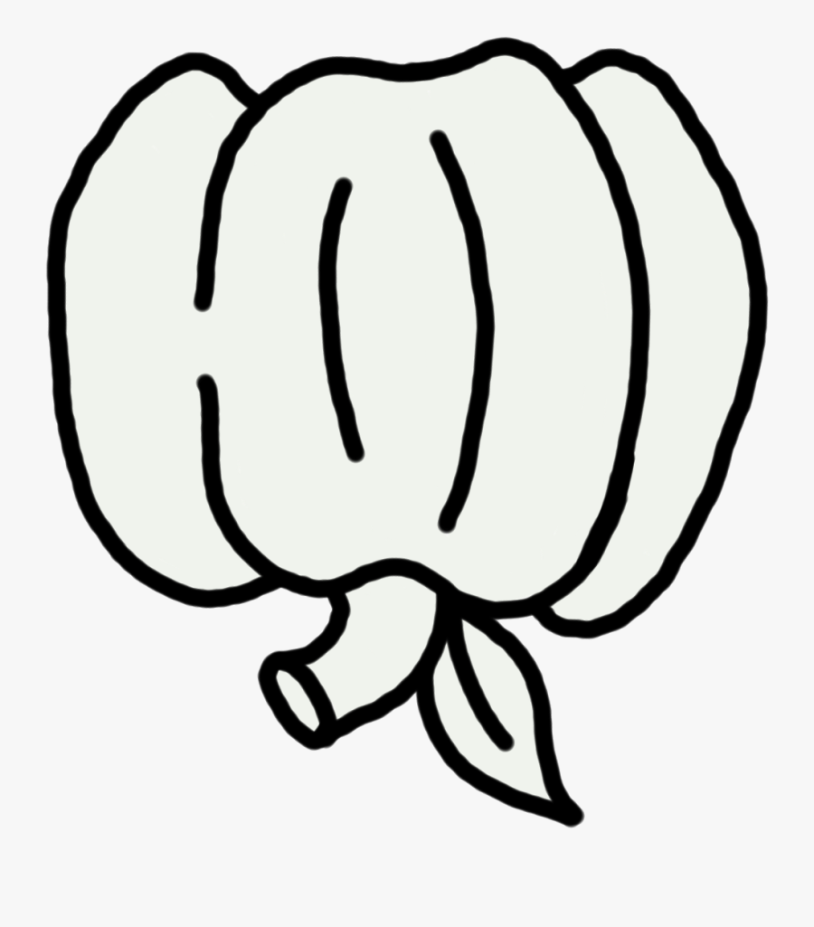 Free Black And White Pumpkin Clip Art, Transparent Clipart