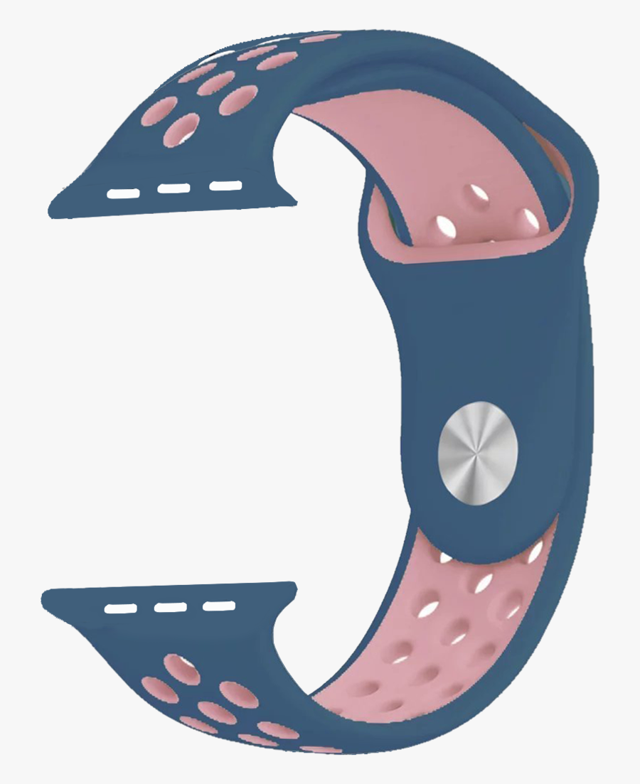 Apple Watch Bands Pink And Blue, Transparent Clipart