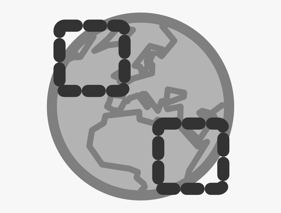 Internet Service Provider Disabled Svg Clip Arts - Globe Clip Art, Transparent Clipart