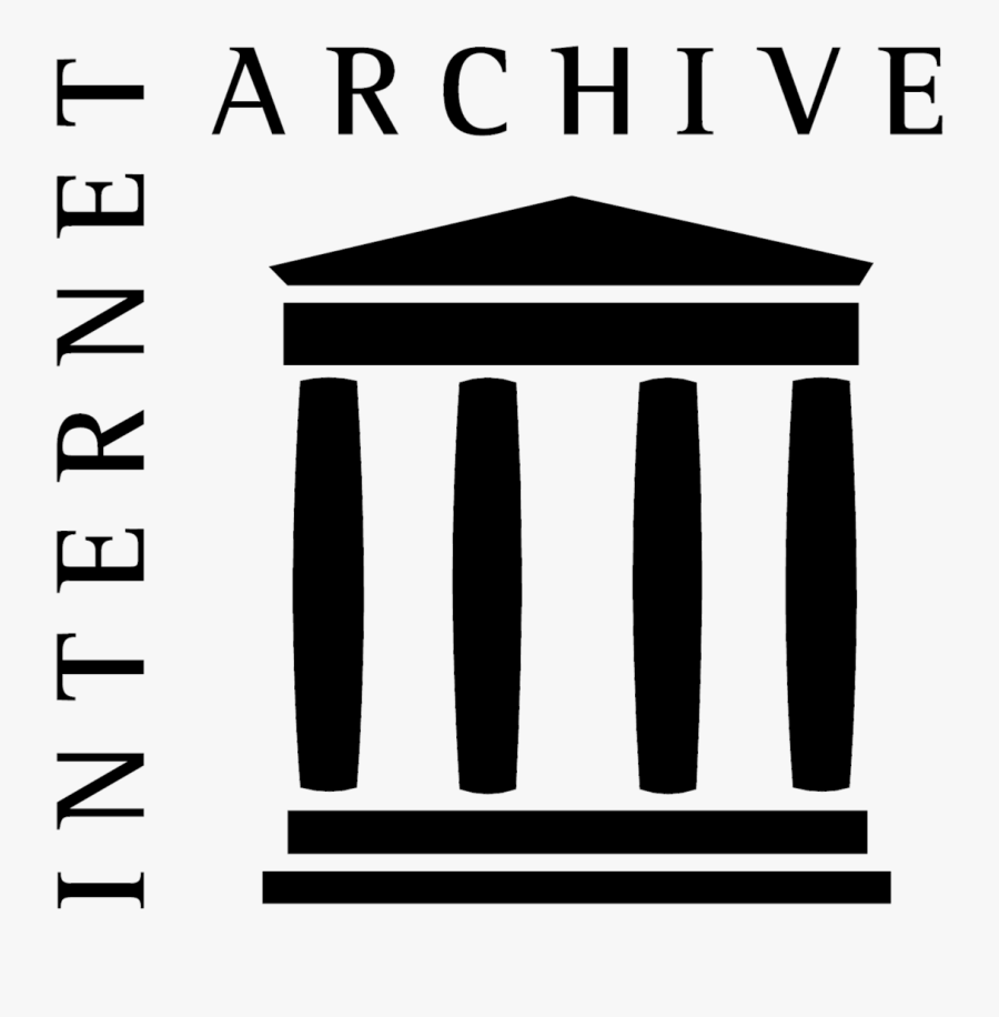 Internet Archive Logo And Wordmark - Internet Archive Logo, Transparent Clipart