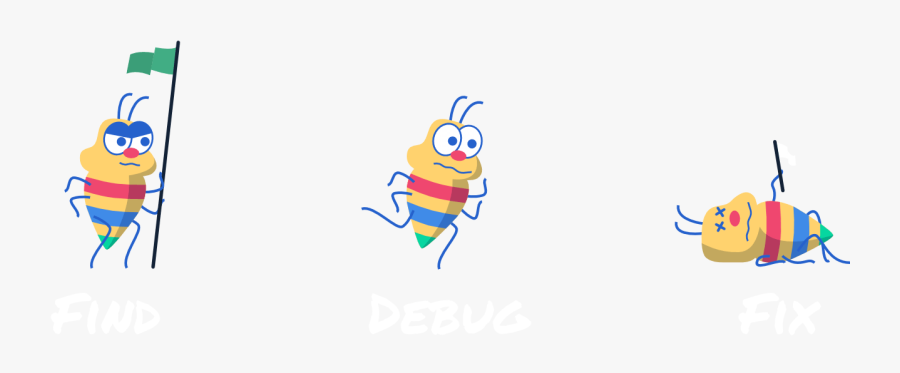 Find Debug Fix Crashes Image - Cartoon, Transparent Clipart