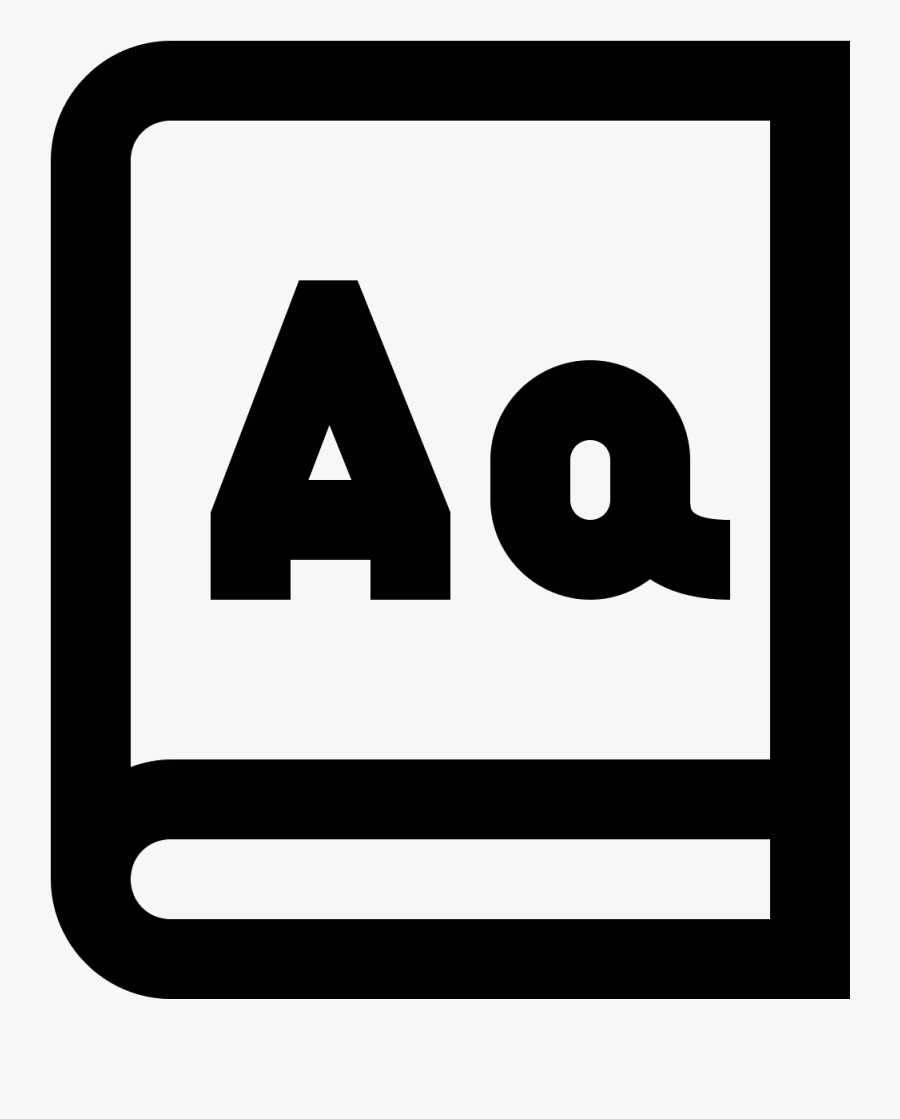 Transparent Free Clipart Dictionary - Sign, Transparent Clipart