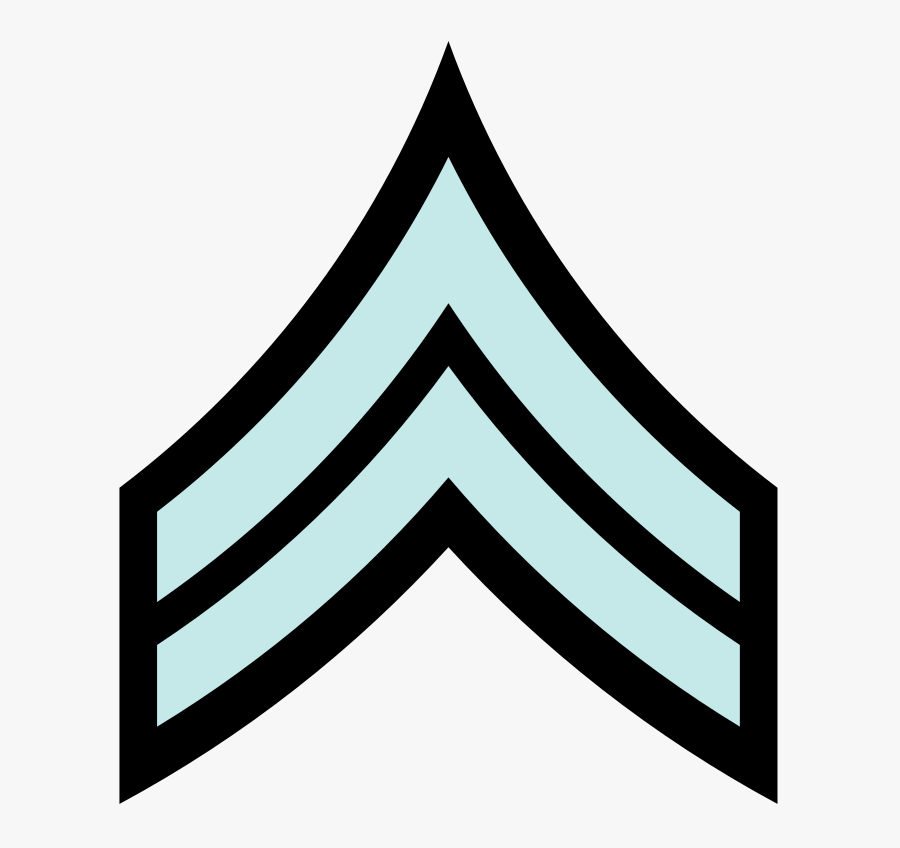 File - U - S - Police Corporal Rank - Svg - Army Staff - Sergeant Rank Png, Transparent Clipart