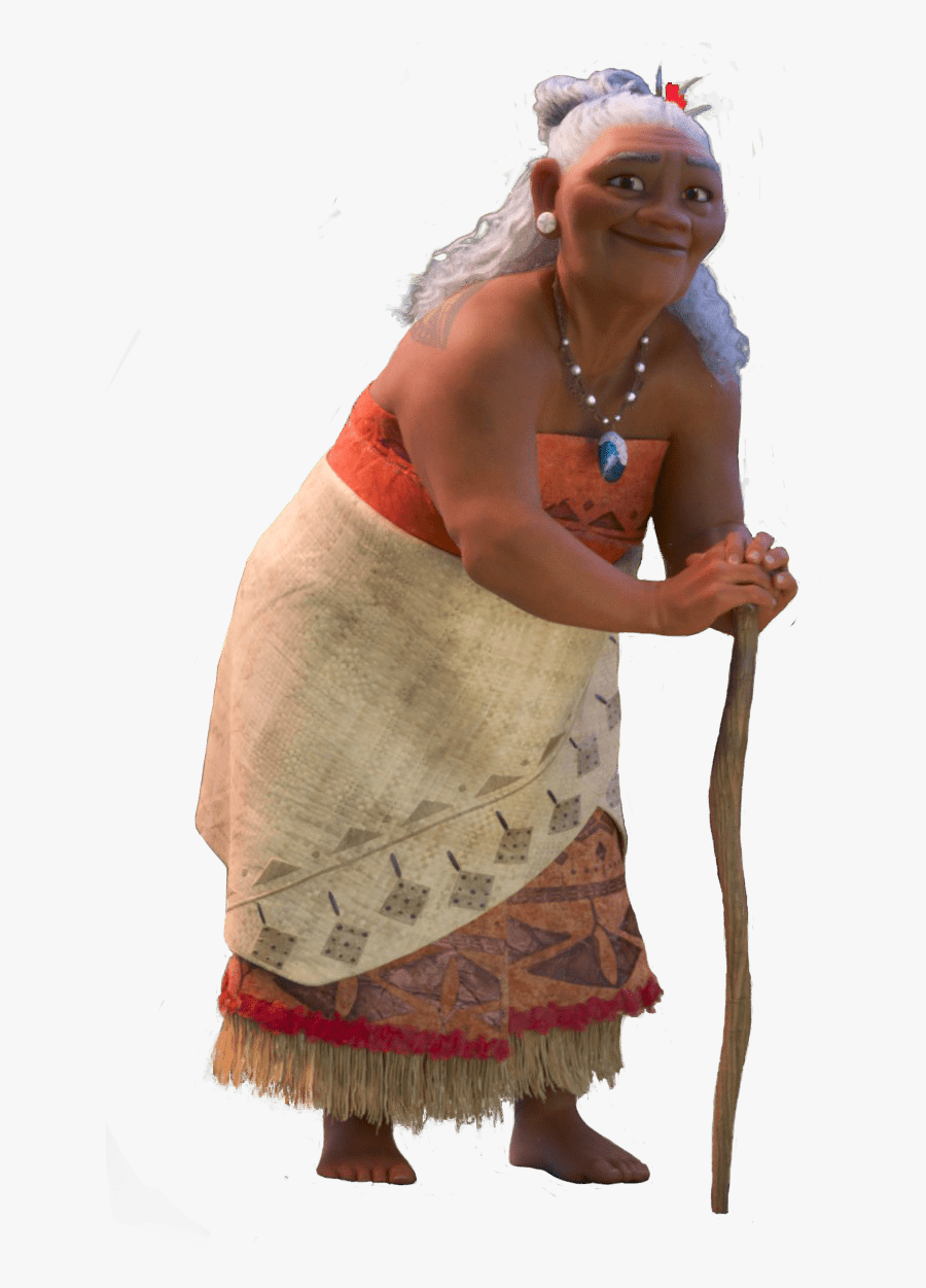 Moana Grandma - Gramma Tala Png, Transparent Clipart
