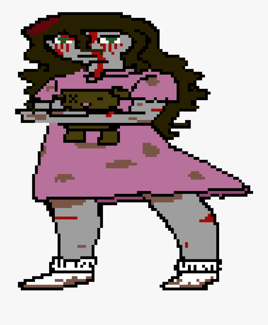 Creepypasta Clipart , Png Download - Creepypasta Sally Pixel Art, Transparent Clipart