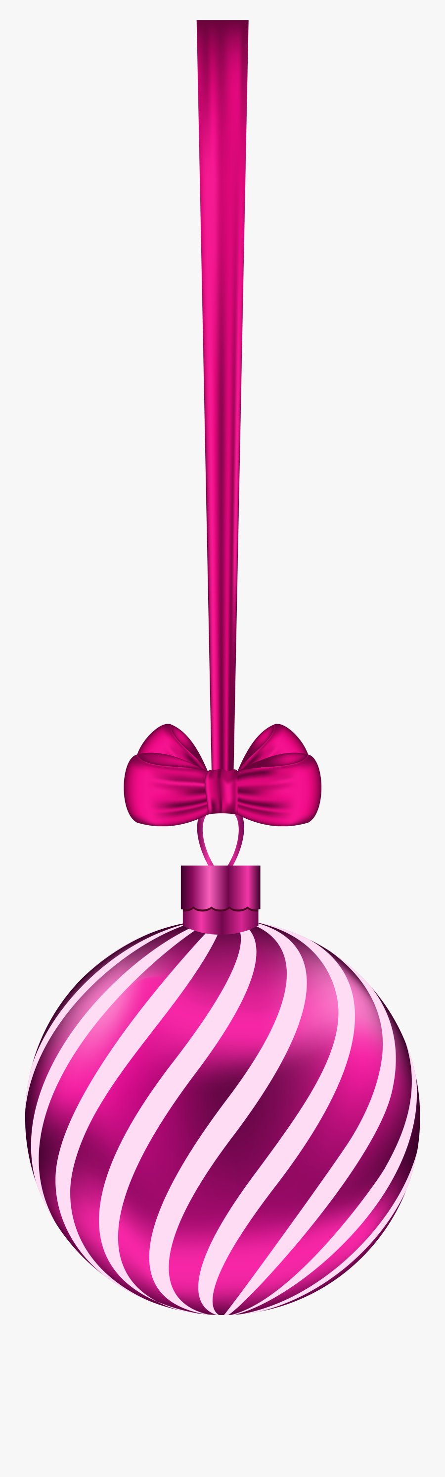 Christmas Transparent Png Clip - Pink Christmas Balls Transparent, Transparent Clipart