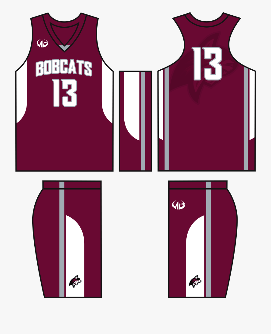 Shirts Clipart Basketball - Basketball Uniform Jersey Psd Template Free, Transparent Clipart