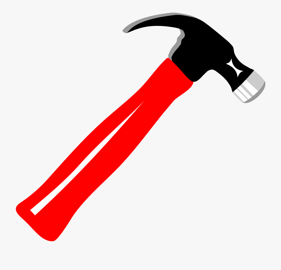 Hammer Tool Drawing - Hammer Drawing Png, Transparent Clipart