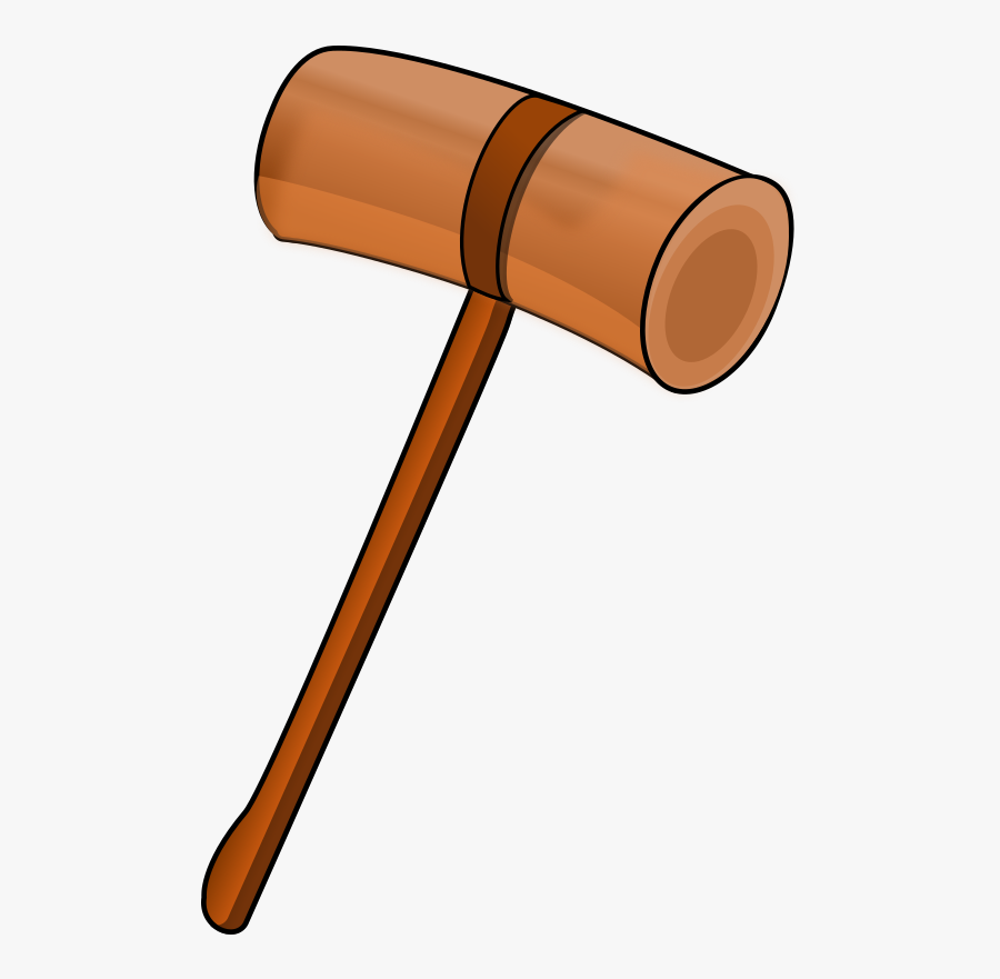 Wooden Mallet - Clipart Mallet, Transparent Clipart