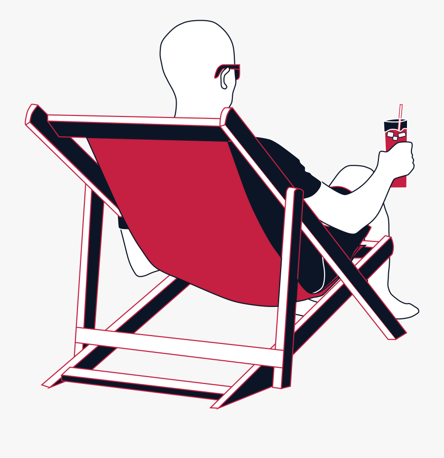 Sit Back, Relax, & Enjoy, Transparent Clipart
