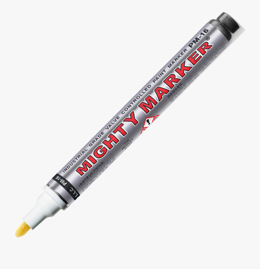 Pm16 Mighty Marker - Calligraphy, Transparent Clipart