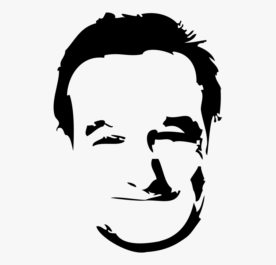 Robin Peter Pan Spotify Clip Art - Black And White Pop Art Of Celebrities, Transparent Clipart