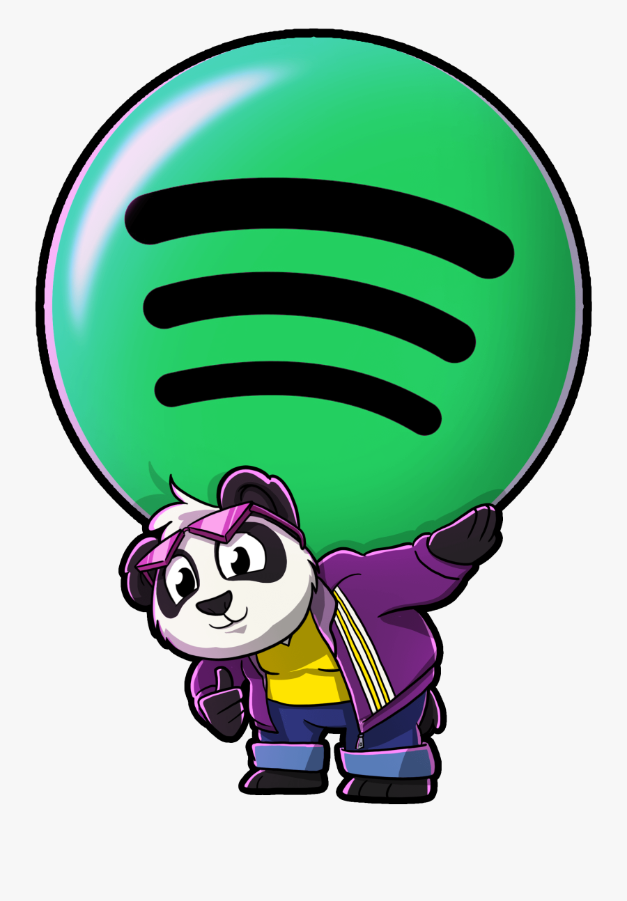 Disco Clipart Funky - Spotify Cartoon, Transparent Clipart