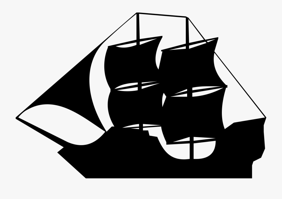 Ship Clip Art - Pirate Ship Vector Art, Transparent Clipart