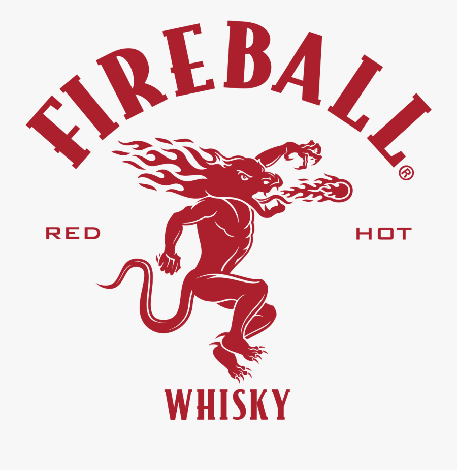 Fireball Whiskey, Transparent Clipart