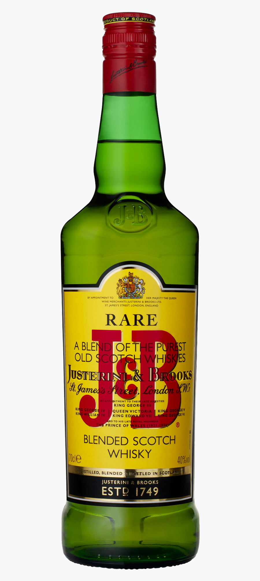 B Rare Scotch Whisky 700ml - J&b, Transparent Clipart