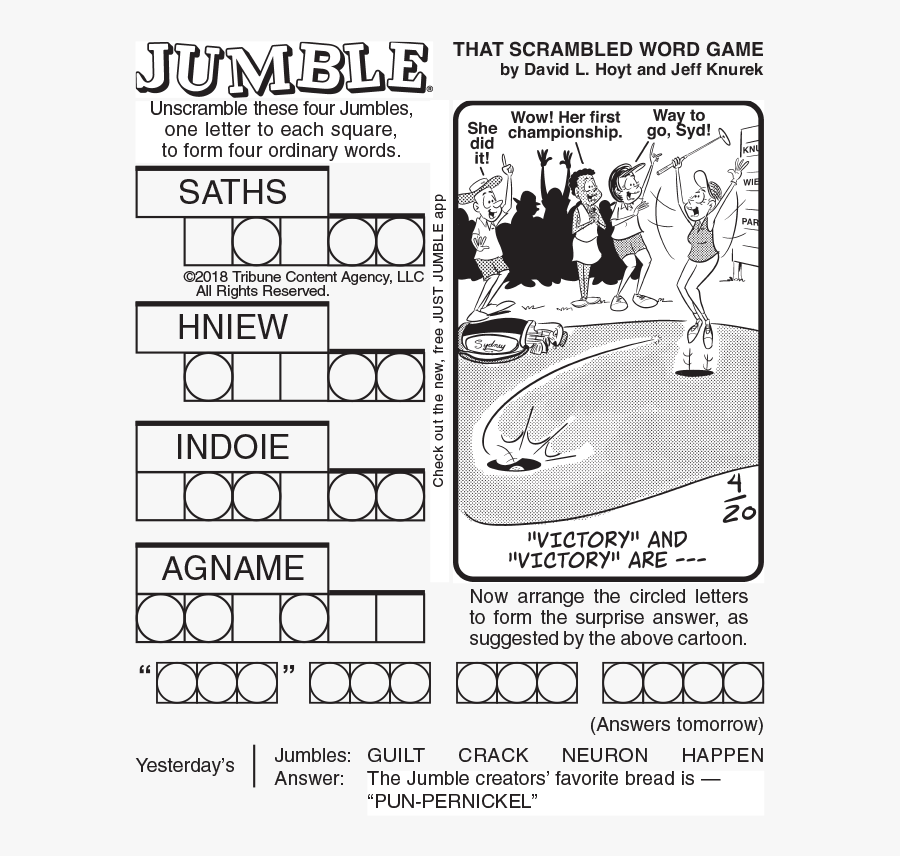 Jumble Puzzle, Transparent Clipart