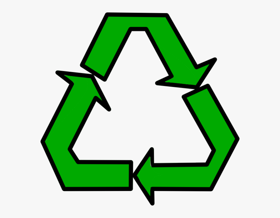 Recycle Symbol, Transparent Clipart