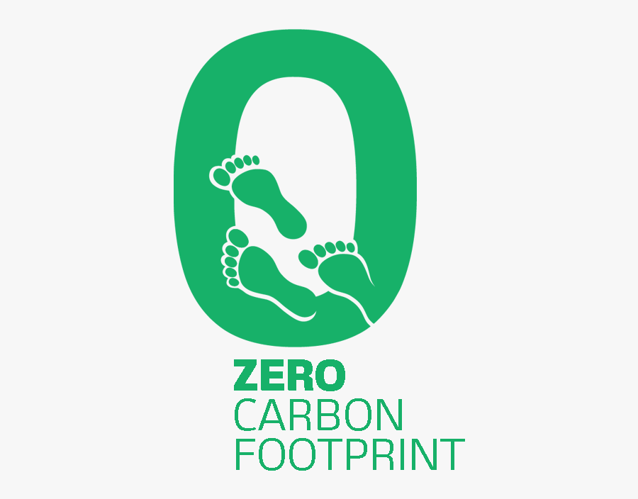 Net Zero Emission Footprint, Transparent Clipart