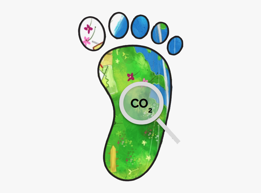 Carbon Footprint For Kids, Transparent Clipart