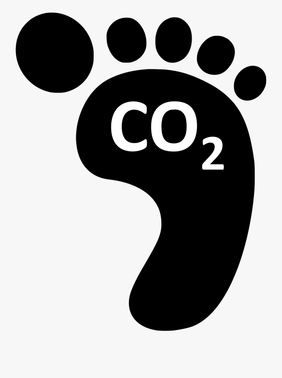 Carbon Footprint Icon - Foot Print, Transparent Clipart