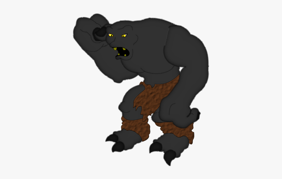 Troll - Goblin Gorilla, Transparent Clipart
