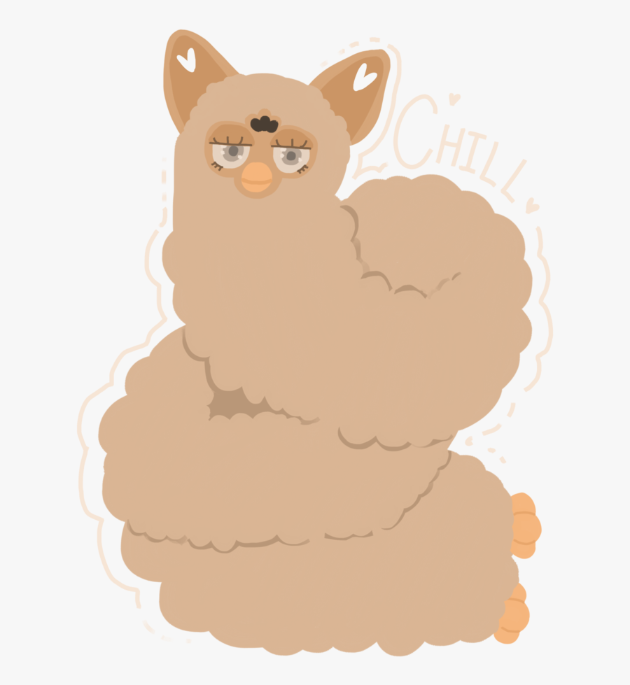 Long Furby - Long Furby Drawing, Transparent Clipart