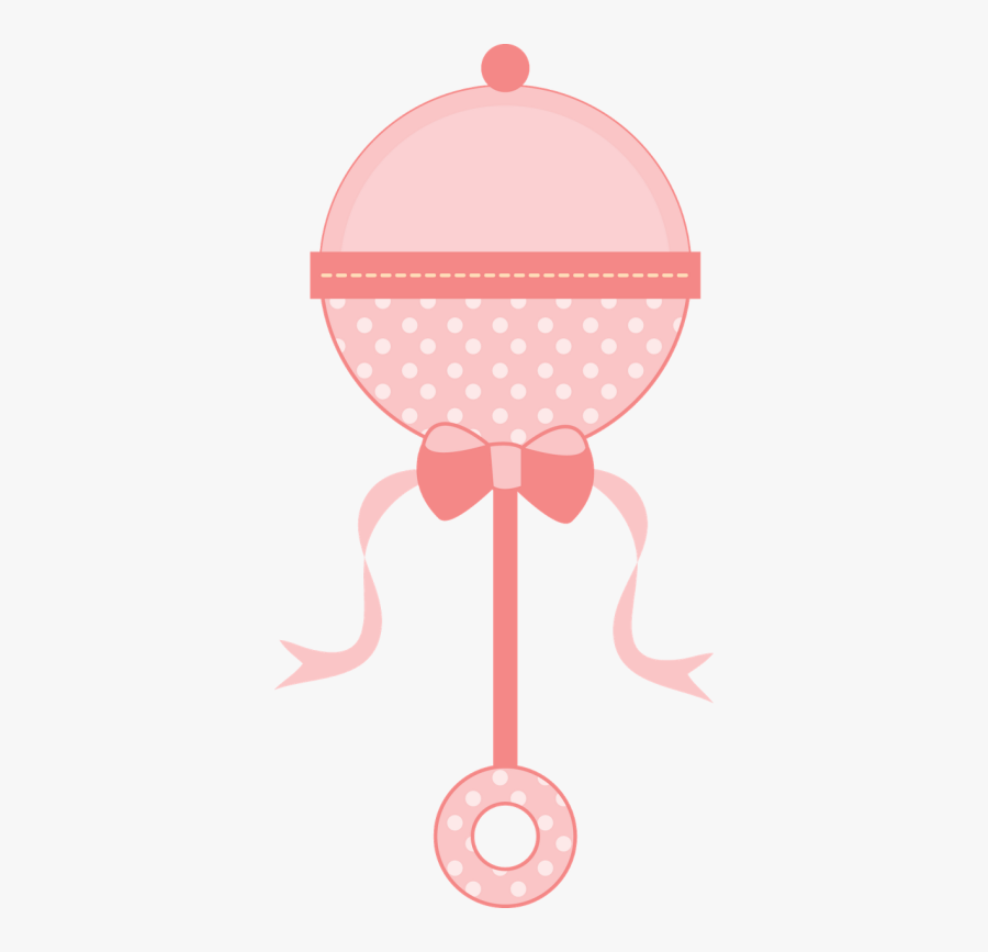 Pink Baby Rattle Clip Art, Transparent Clipart