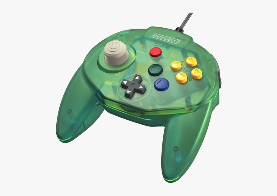 Retro Bit N64 Controller, Transparent Clipart