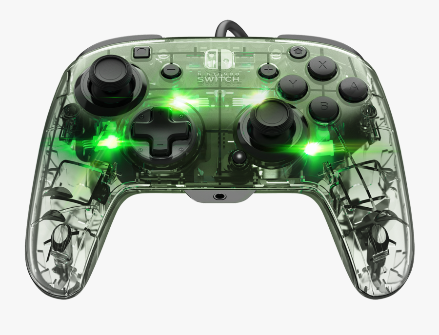 Afterglow™ Deluxe Audio Wired Controller - Afterglow Nintendo Switch Controller, Transparent Clipart