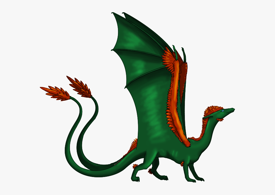 Dragon Clip Tail - Illustration, Transparent Clipart