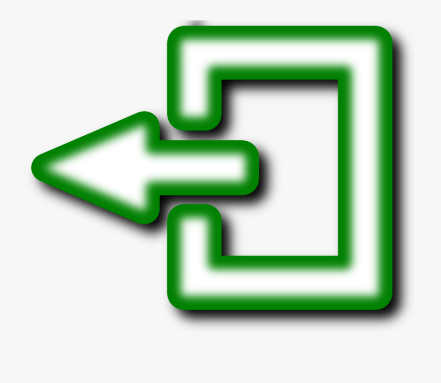 Angle,text,symbol - Small Exit Png Icons, Transparent Clipart