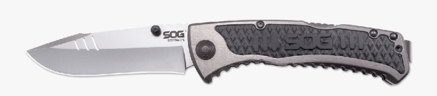 Clip Point Hunting Knife - Sog Sideswipe Knife, Transparent Clipart