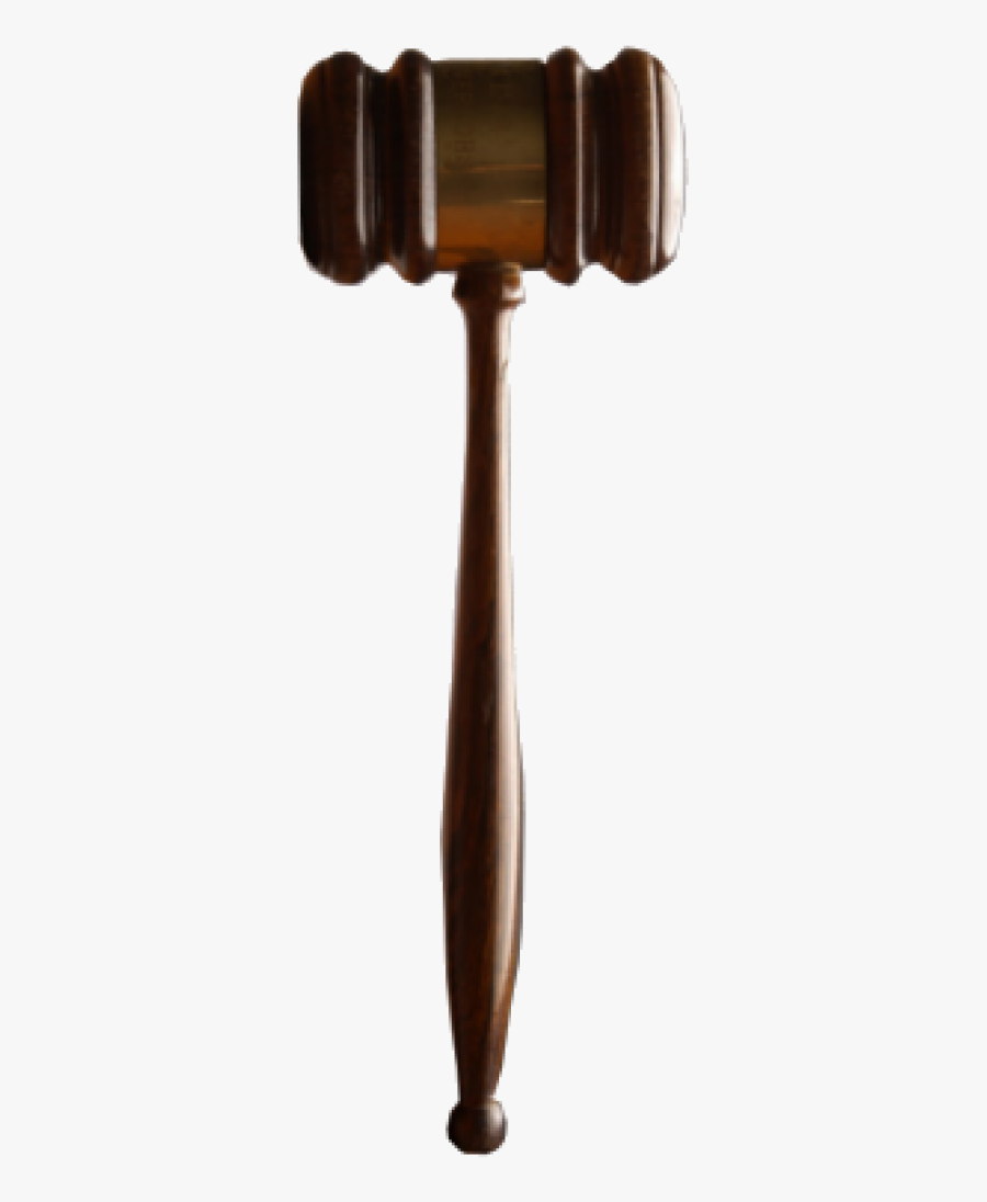 Gavel, Transparent Clipart