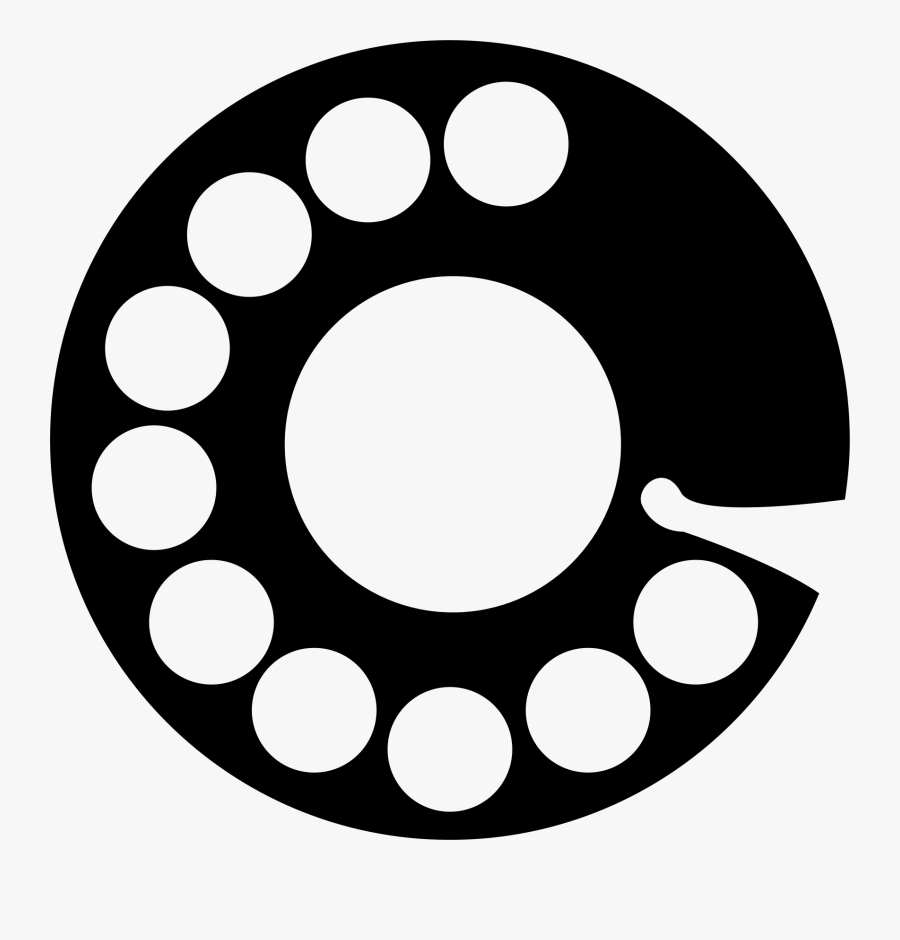 Rotary Phone Clip Art - Rotary Dial Phone Clipart , Free Transparent