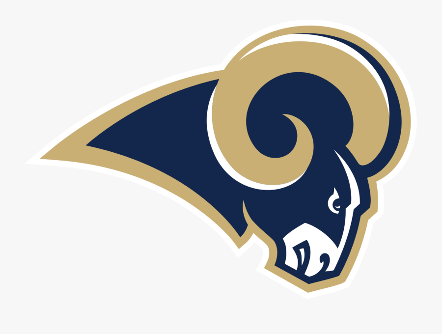 Transparent Dallas Cowboys Football Clipart - Los Angeles Rams Logo 2018, Transparent Clipart