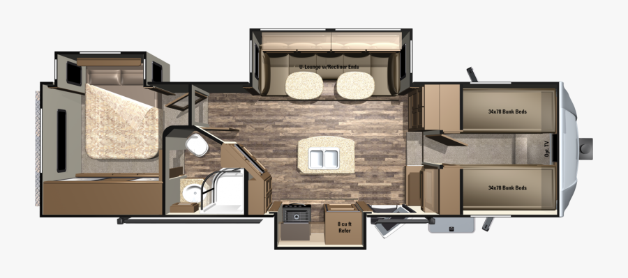 Open Range 295fbh, Transparent Clipart