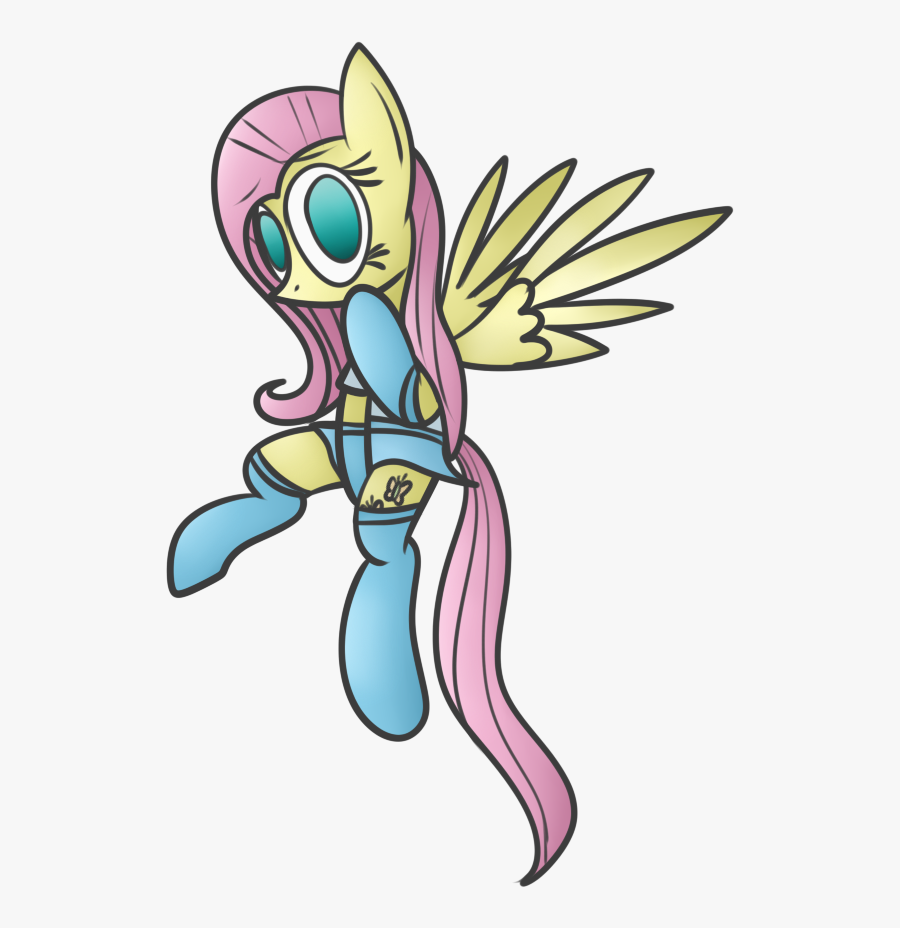 #971540 - Artist - Mr - Rottson, Clothes, Fluttershy, - Cartoon, Transparent Clipart