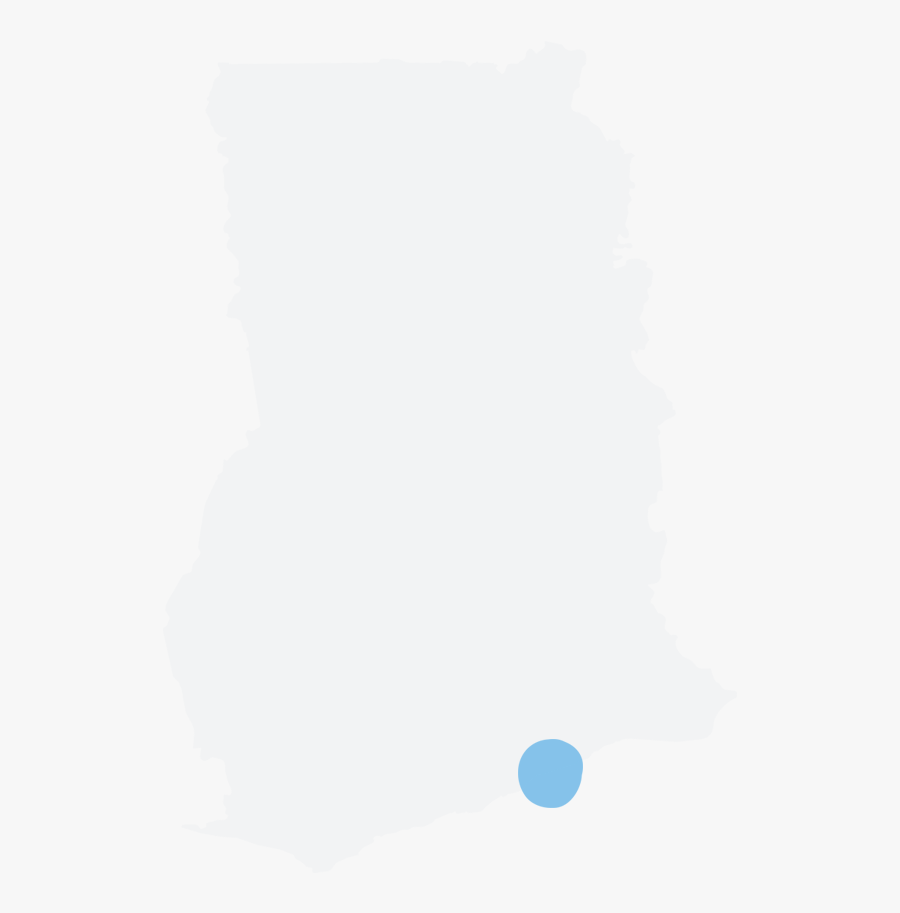 Opportunity In Ghana - Ghana Map Black And White, Transparent Clipart