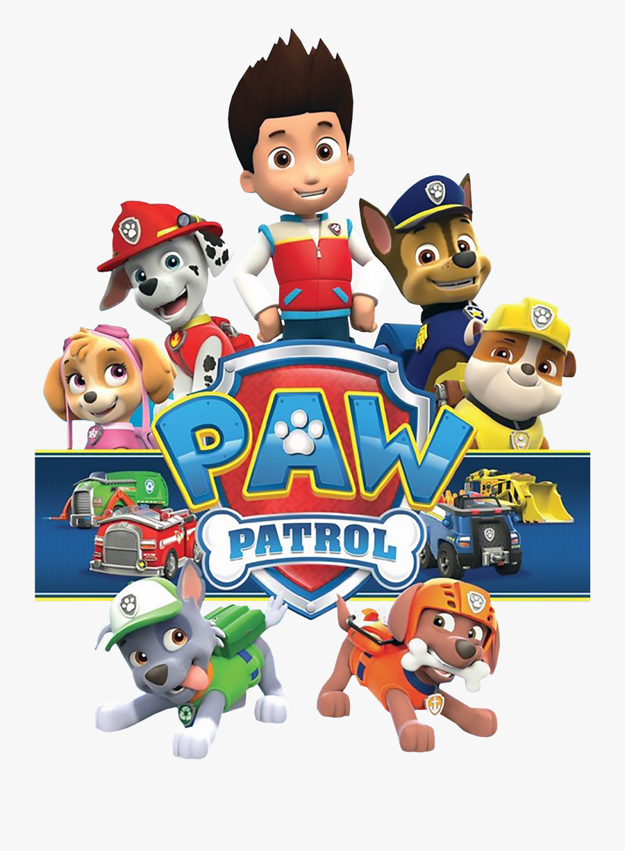 Transparent Stock Paw Patrol Clipart Free - Transparent Background Paw Patrol Png, Transparent Clipart